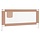 Barrière de lit pour enfant 180x25 cm Taupe - 33% de remise