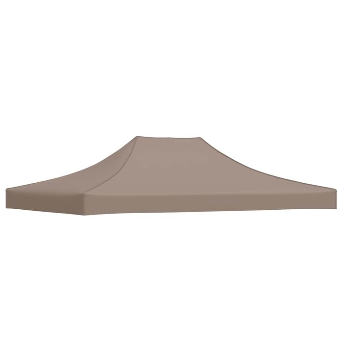 Toile de toit tonnelle 4x3m Taupe - 32% de remise