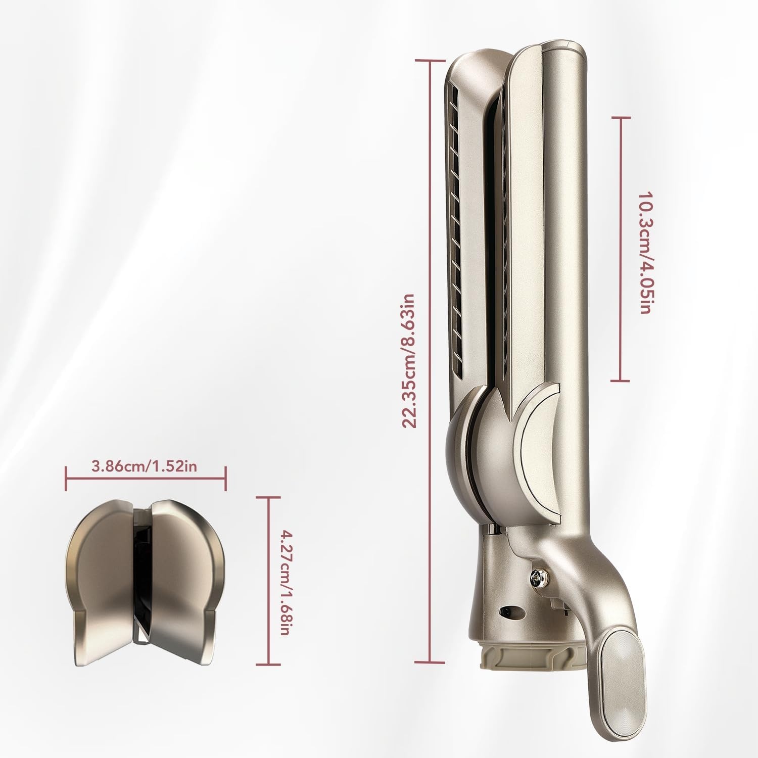 Embout lissant pour coiffeur à air - Champagne - 30% de remise