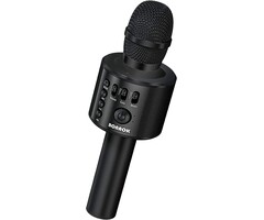 Microphone Karaoké Sans Fil Bluetooth - 51% de remise - Noir