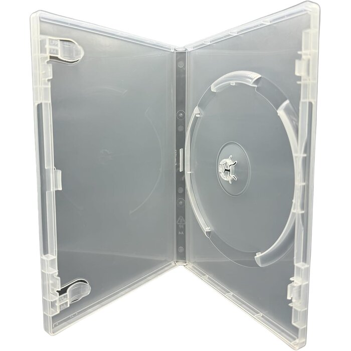 Lot de 50 boîtiers DVD, CD et Blu-ray transparents - 32% de remise
