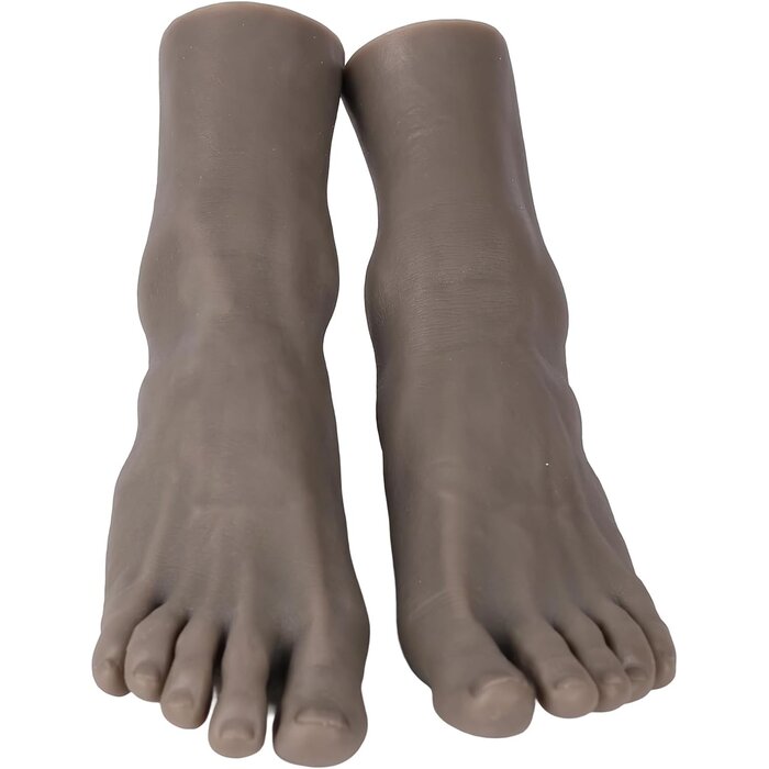 Modèle de pied gauche en silicone taille 35 - 33% de remise