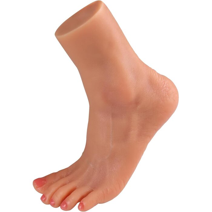 Modèle de pied gauche en silicone taille 35 - 33% de remise
