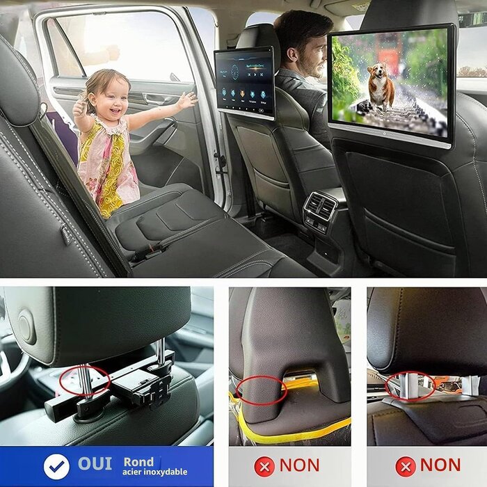 Support TV 12-24" pour VW T4 T5 T6 - Pivotant & Inclinable - 33% de remise