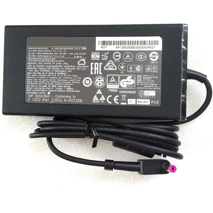 Chargeur PC Portable 135W 19V 7.1A Connecteur 5.5x1.7mm - 28% de remise