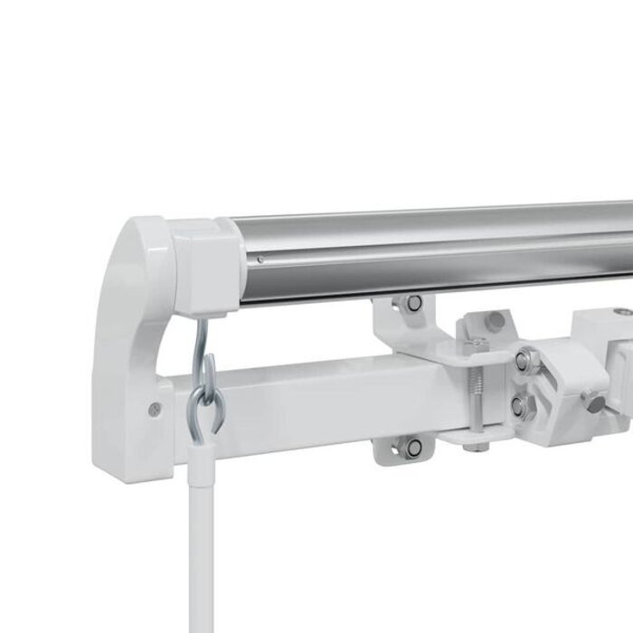 Store banne manuel blanc 4,5 x 3,5 m - 35% de remise