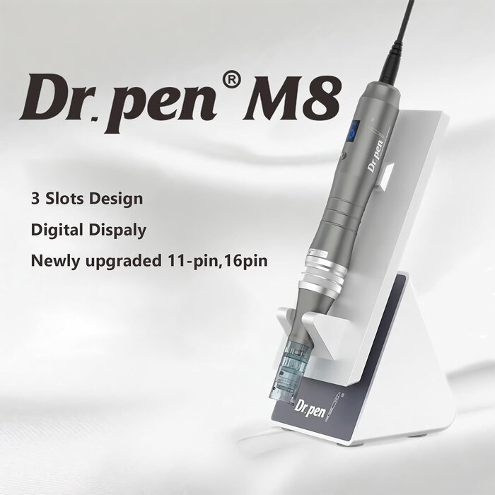Stylo de microneedling sans fil avec 22 cartouches - 34% de remise