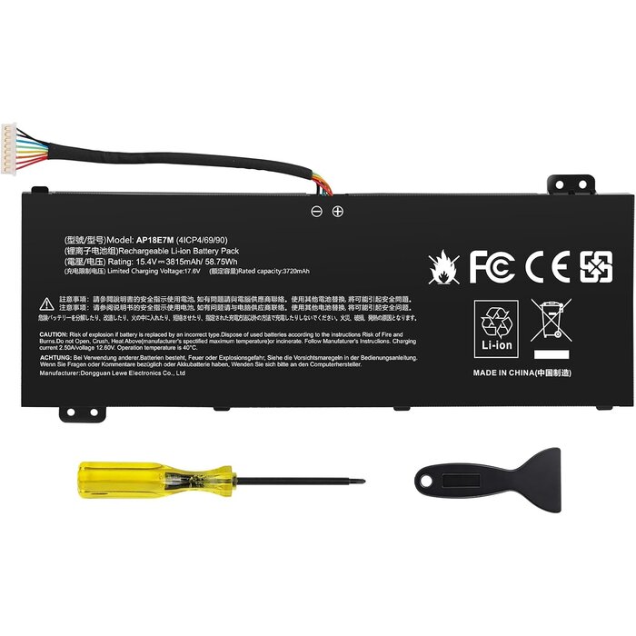 Batterie pour PC portable compatible Acer Nitro et Predator - 32% de remise
