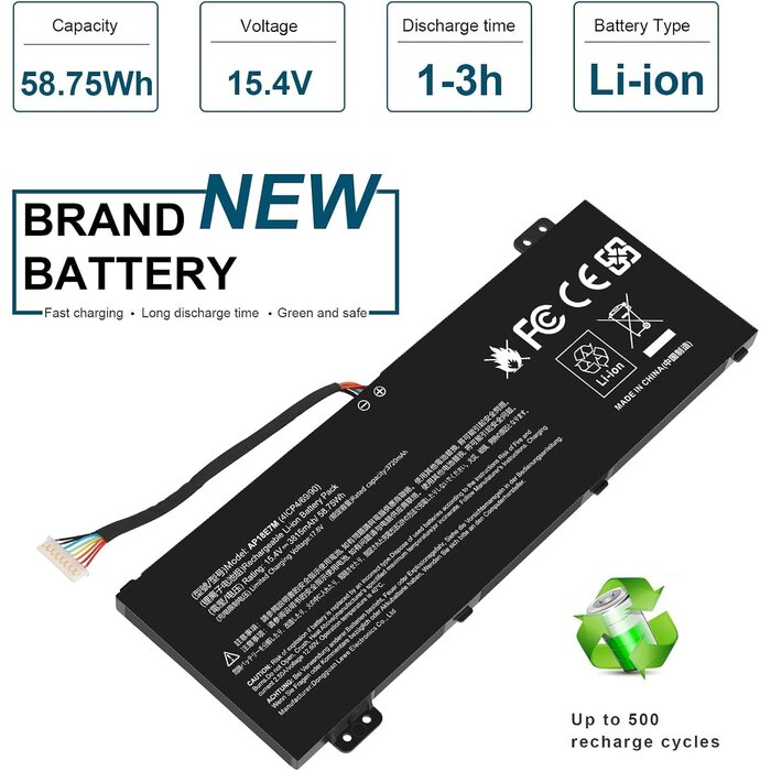 Batterie pour PC portable compatible Acer Nitro et Predator - 32% de remise