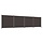 Paravent 4 panneaux 698x180 cm Marron - 34% de remise