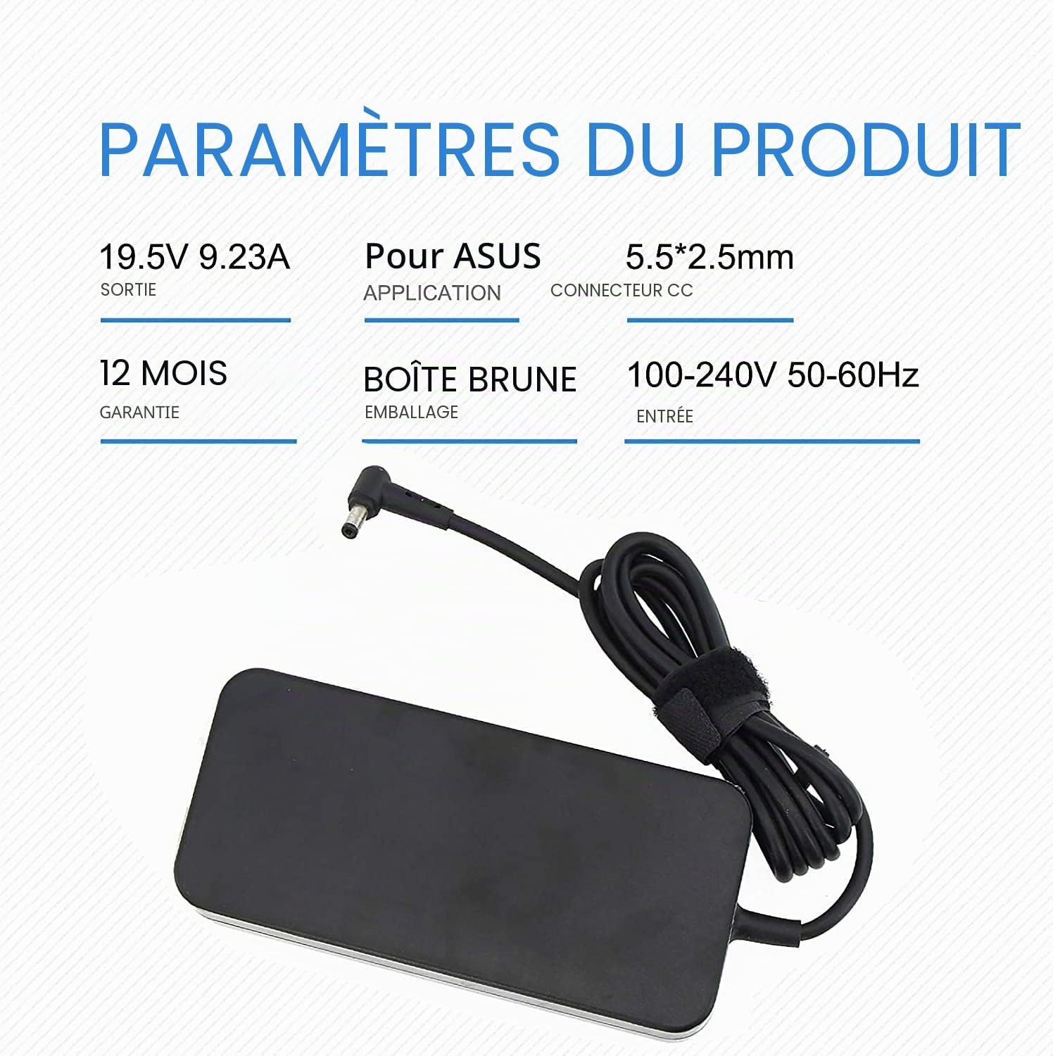 Chargeur PC Portable 180W 19.5V 9.23A - 28% de remise
