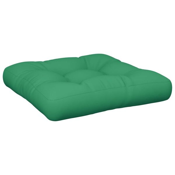 Lot de 2 coussins pour palette, vert, 60x60 cm - 33% de remise