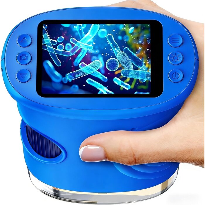 Microscope numérique de poche pour enfants, rose - 32% de remise