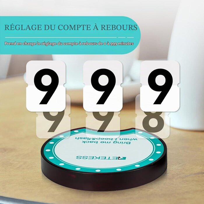 Système d'appel restaurant 24 bipeurs - Portée 400m - 35% de remise