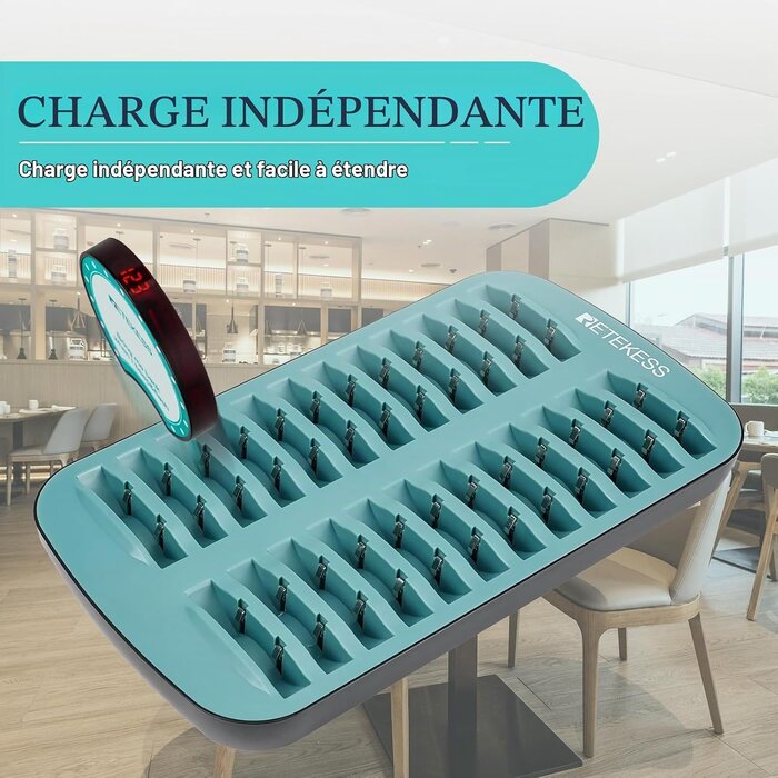 Système d'appel restaurant 24 bipeurs - Portée 400m - 35% de remise