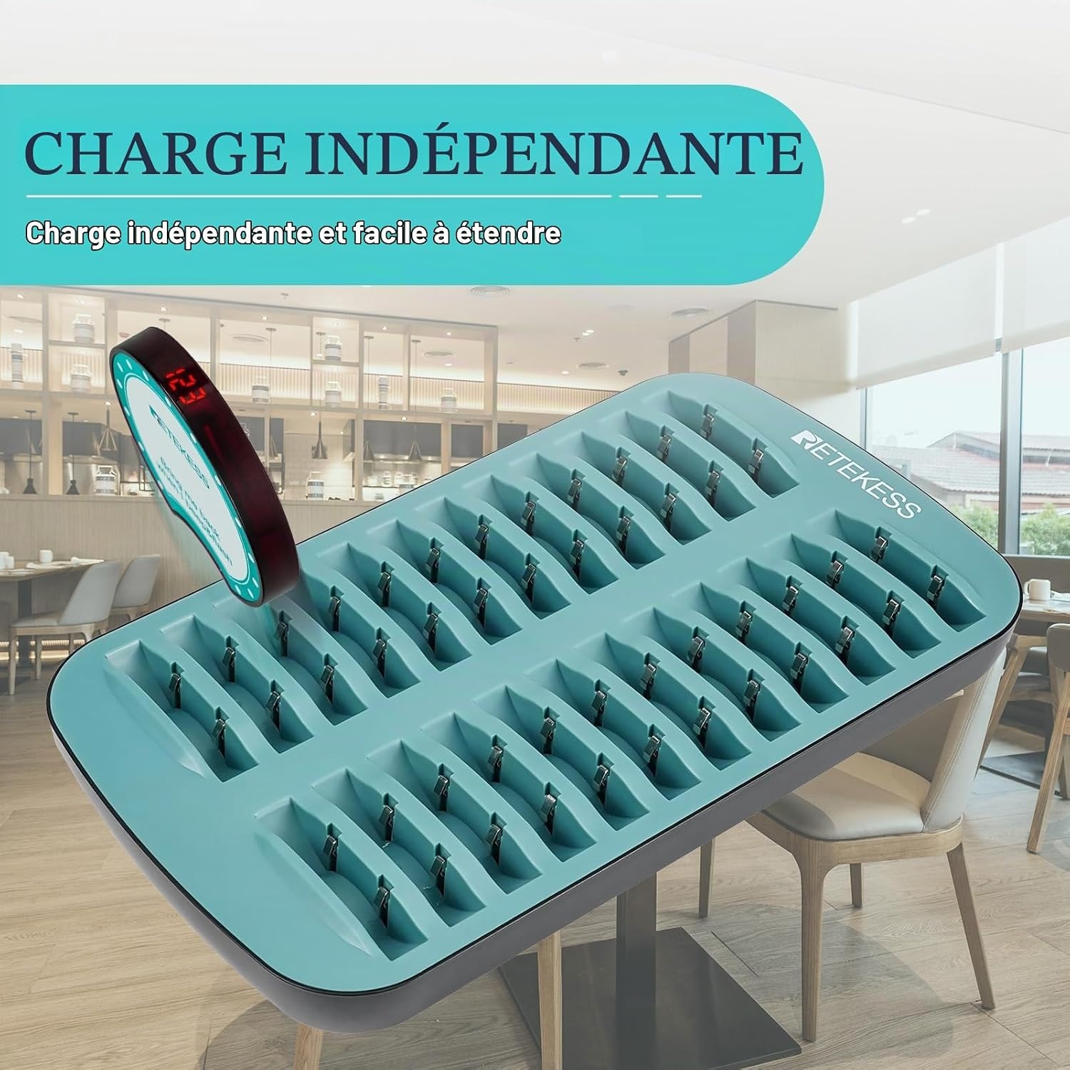 Système d'appel restaurant 24 bipeurs - Portée 400m - 35% de remise