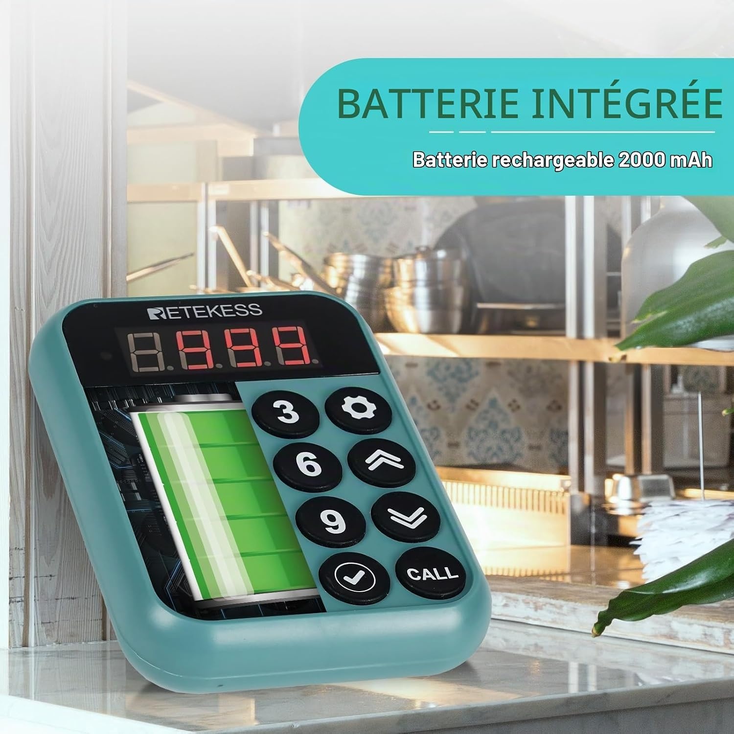 Système d'appel restaurant 24 bipeurs - Portée 400m - 35% de remise