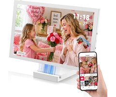 Cadre Photo Numérique HD WiFi 10,1" - Tactile et Batterie - 49% de remise