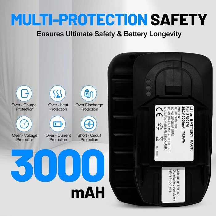 Batterie 25,2V pour aspirateur balai - 34% de remise - État déballé