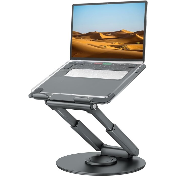 Support PC Ergonomique Pivotant 360° - Réglable Hauteur - 34% de remise