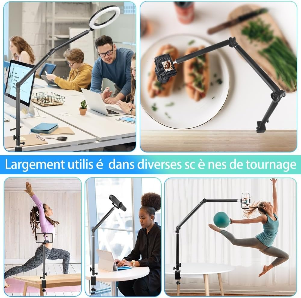 Trépied articulé pour webcam et photo - 32% de remise