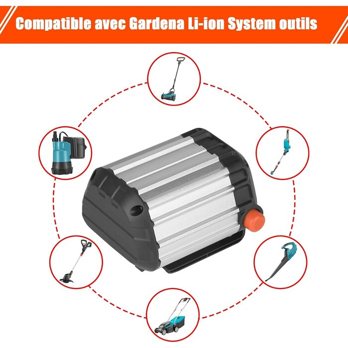 Batterie 18V 4Ah pour outils de jardin - 32% de remise