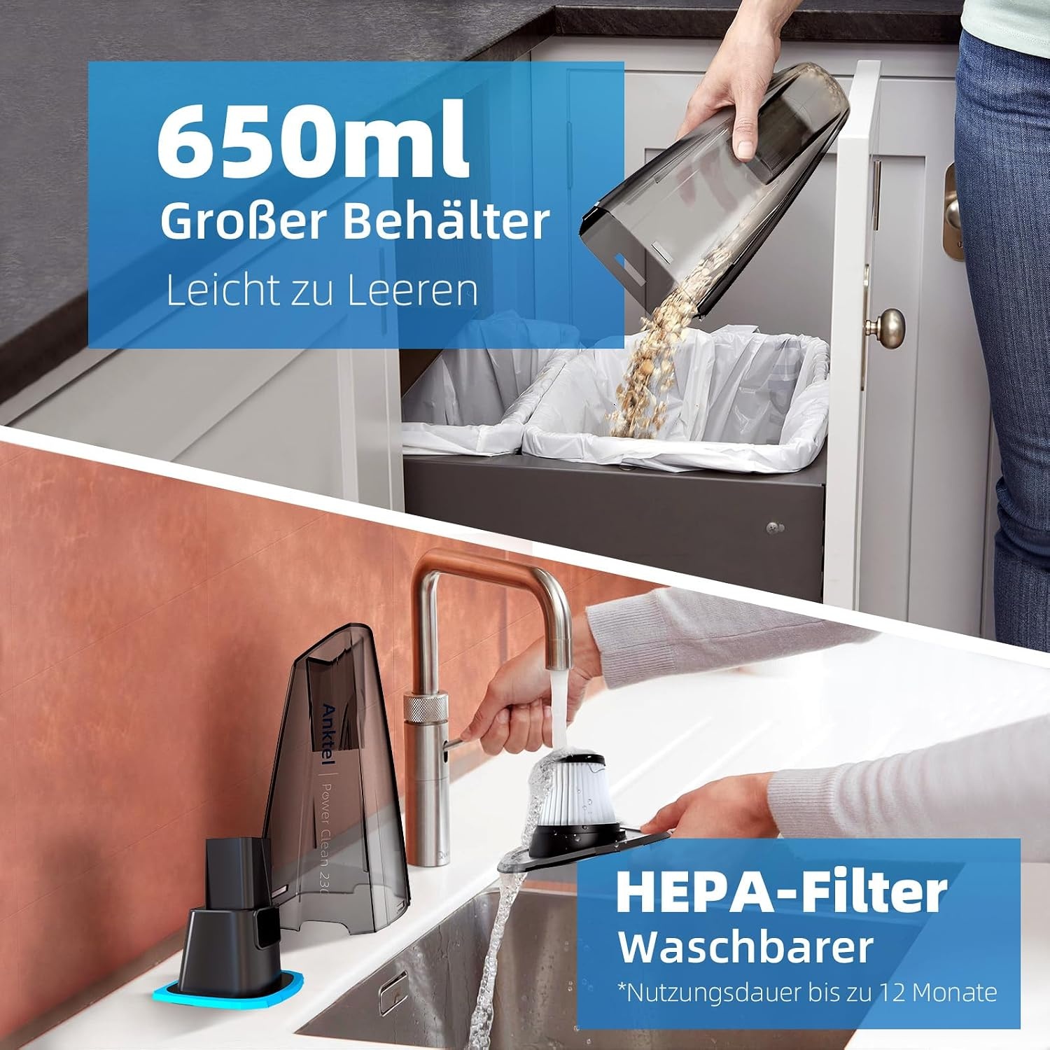 Lot de 2 Filtres HEPA pour aspirateur à main - 33% de remise