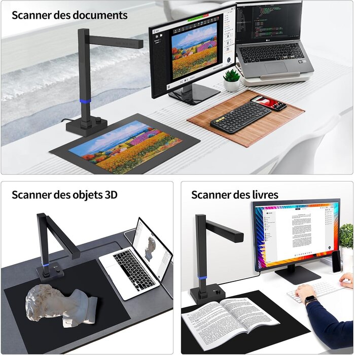Scanner de documents portable Shine Ultra Pro 24 MP - 35% de remise