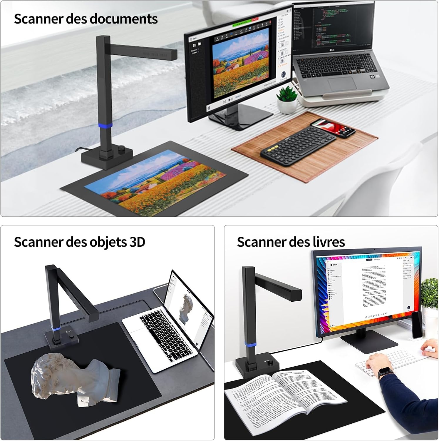 Scanner de documents portable Shine Ultra Pro 24 MP - 35% de remise