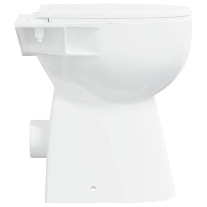 WC surélevé sans bride en céramique - 35% de remise