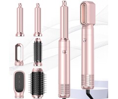 Multistyler 6-en-1 1000W - Brosse et fer à boucler - Orange - 53% de remise