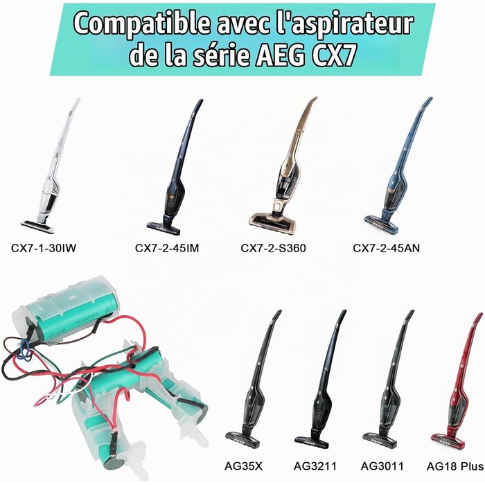 Batterie 18V pour Aspirateur Balai - 33% de remise