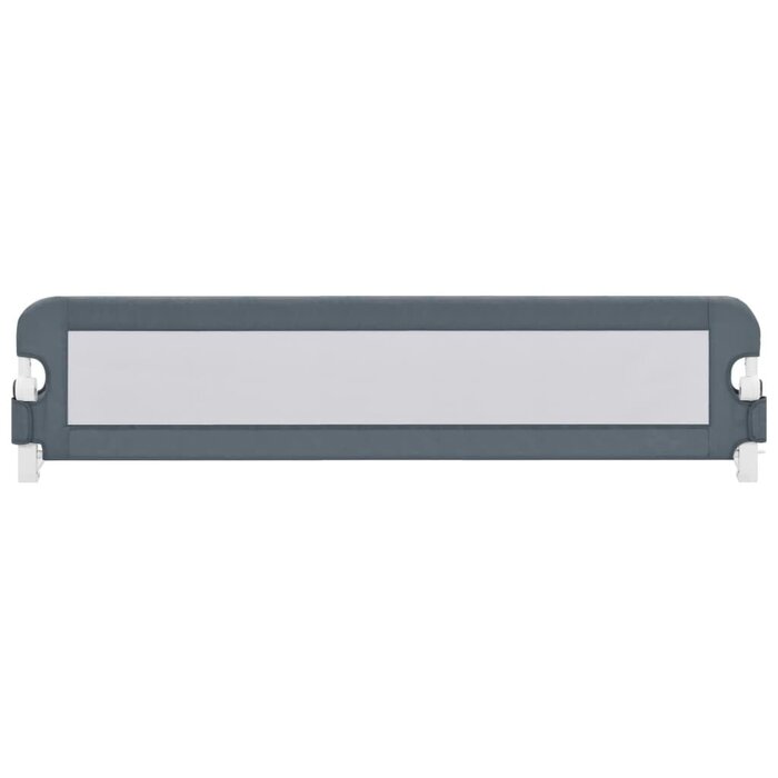 Barrière de lit enfant 180x42 cm - Gris - 33% de remise