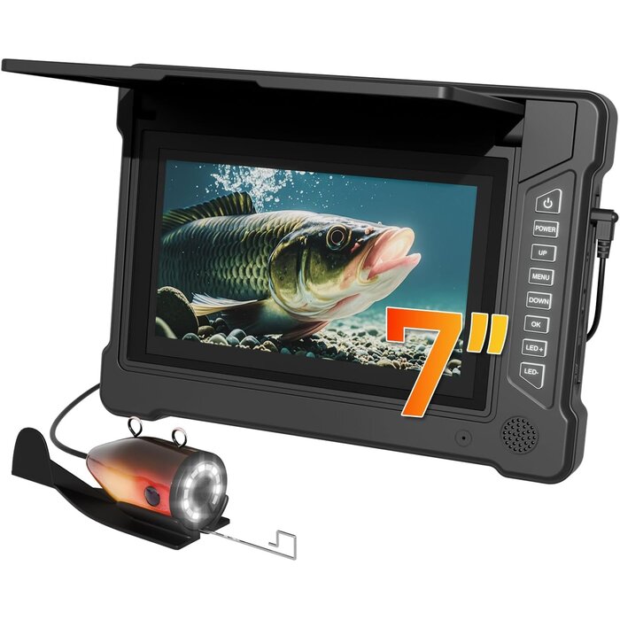 Caméra de pêche sous-marine HD 7" 30m - 34% de remise