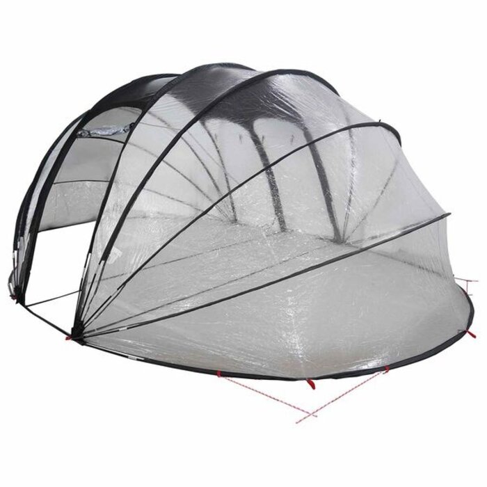 Abri de piscine dôme transparent 538x440x204 cm - 35% de remise