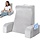 Coussin de lecture ergonomique en velours taille L - 33% de remise