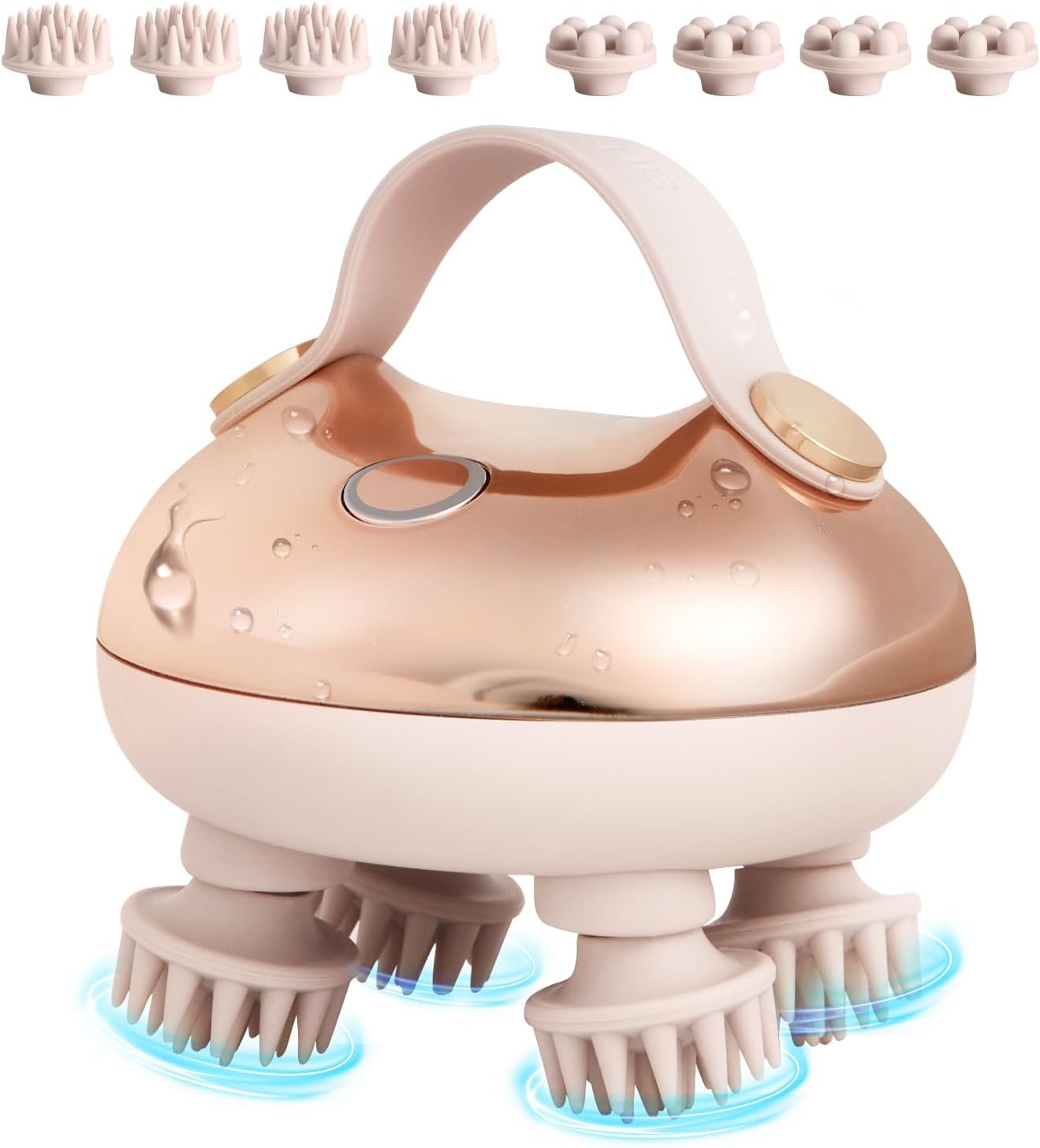 Masseur de tête électrique sans fil IPX7 - 3 modes - 32% de remise