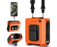 Ventilateur de taille portable 10 000 mAh - 5 vitesses - 54% de remise