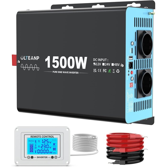 Convertisseur 12V vers 230V 3000W Onde Pure - 35% de remise