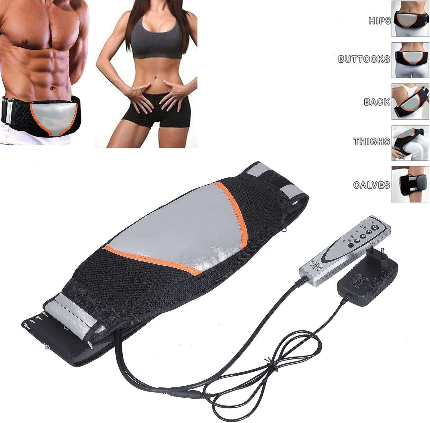 Ceinture amincissante chauffante et vibrante - 27% de remise
