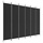 Paravent 6 panneaux 300x220 cm noir - 34% de remise
