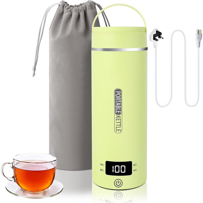 Bouilloire de voyage électrique 500 ml - 32% de remise sur cet article