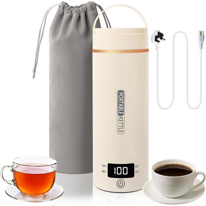 Bouilloire de voyage électrique 500 ml - 32% de remise sur cet article