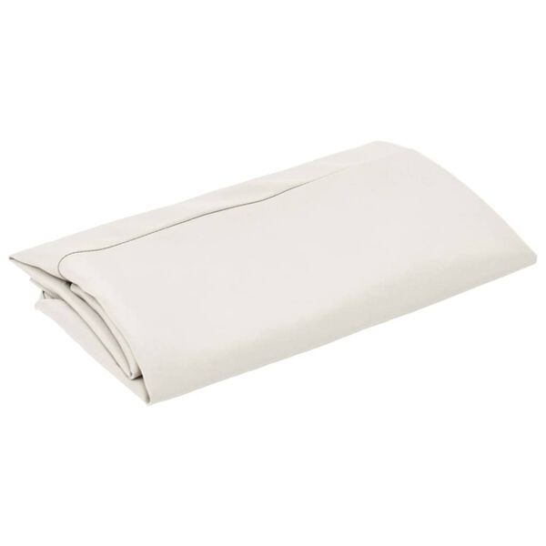 Toile de rechange pour parasol déporté 350 cm - Blanc sable - 32% de remise