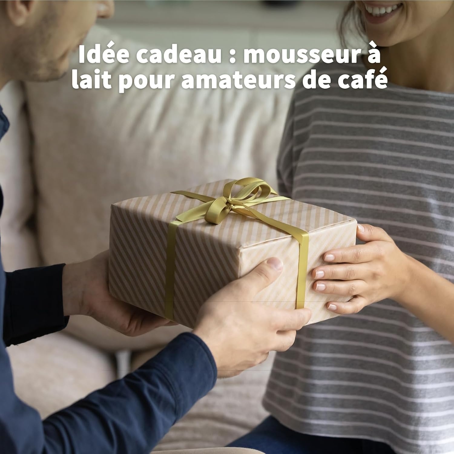 Mousseur à lait électrique 600 ml - Noir - 34% de remise