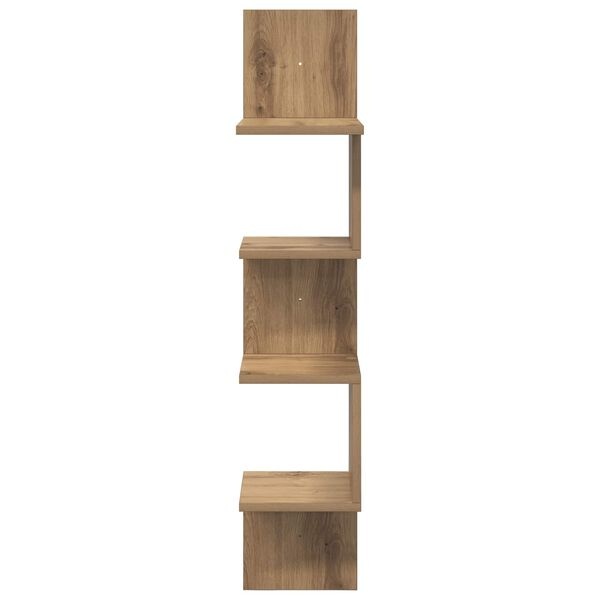 Étagère murale aspect chêne 107 cm - 32% de remise