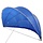 Dôme de piscine pliable 430x430x210 cm - Bleu Azur - 35% de remise