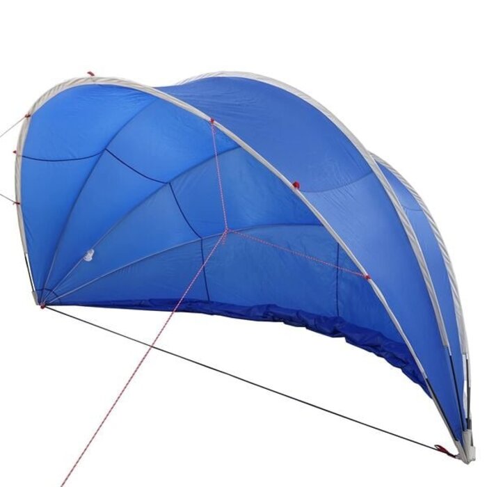 Dôme de piscine pliable 430x430x210 cm - Bleu Azur - 35% de remise
