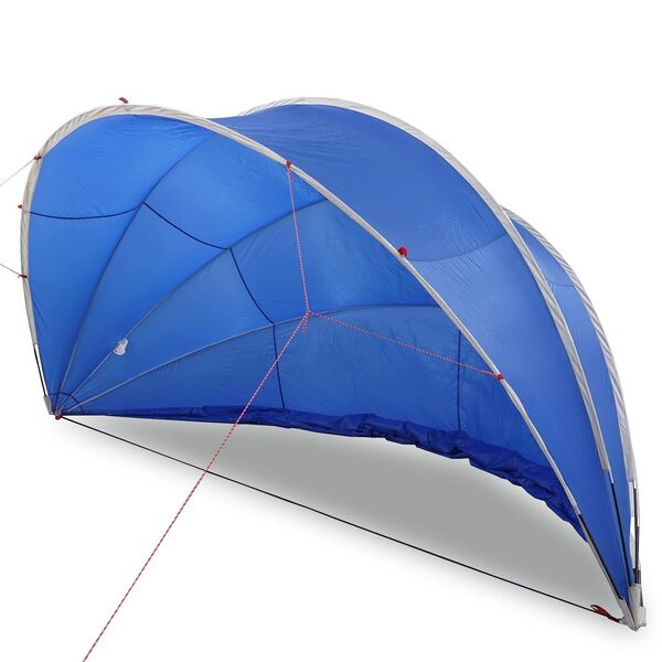 Dôme de piscine pliable 430x430x210 cm - Bleu Azur - 35% de remise