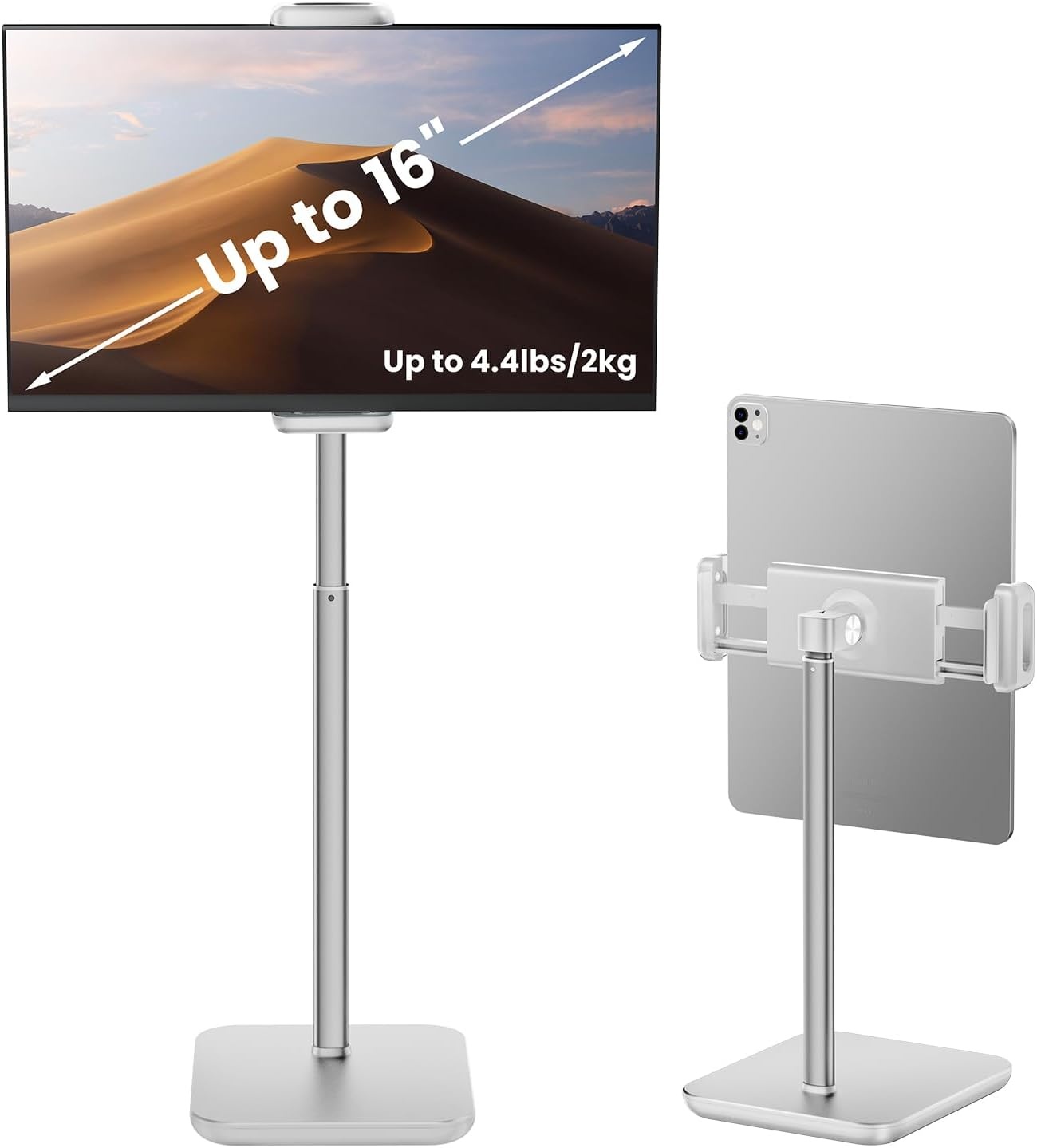 Support réglable pour tablette et écran 4,7-16" - Aluminium - 32% de remise
